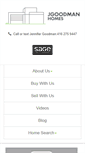 Mobile Screenshot of jgoodmanhomes.com