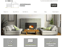 Tablet Screenshot of jgoodmanhomes.com